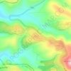 Neria topographic map, elevation, terrain