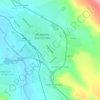 Harrismith topographic map, elevation, terrain