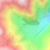 海螺沟冰川 topographic map, elevation, terrain