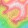 Barnes Lake topographic map, elevation, terrain