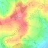 Am Hühnerberg topographic map, elevation, terrain