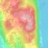 Three Dubs Tarn topographic map, elevation, terrain