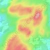 High Tarn Moss topographic map, elevation, terrain