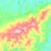 Sierra Cabrera topographic map, elevation, terrain