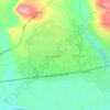 Chunsky topographic map, elevation, terrain