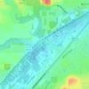 Heath Creek topographic map, elevation, terrain