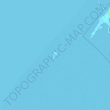 Sulpa Islet topographic map, elevation, terrain