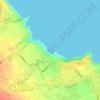 Culpepper Island topographic map, elevation, terrain