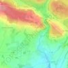 Tesse la Madeleine topographic map, elevation, terrain