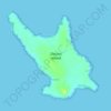 Dassen Island topographic map, elevation, terrain