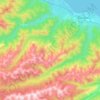 Солзан topographic map, elevation, terrain