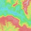 Soudi topographic map, elevation, terrain