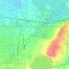 Sombrero Marsh topographic map, elevation, terrain