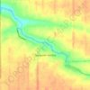 Средний Челбас topographic map, elevation, terrain