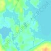 Hum Lake topographic map, elevation, terrain