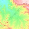 Tankwa topographic map, elevation, terrain