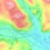 Kemp Tarn topographic map, elevation, terrain