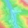 Le Sadum topographic map, elevation, terrain