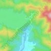 Sirikit Dam topographic map, elevation, terrain