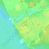 Lipin Bor topographic map, elevation, terrain