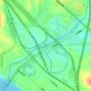 坝 topographic map, elevation, terrain