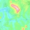 Wilge River topographic map, elevation, terrain