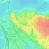 парк Чёрное озеро topographic map, elevation, terrain