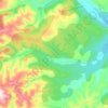 Холдоми topographic map, elevation, terrain