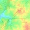 Ein Vered topographic map, elevation, terrain