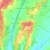 Snelsmore East Common topographic map, elevation, terrain