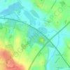 Pooley Country Park topographic map, elevation, terrain