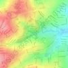 Golden Harvest Dam topographic map, elevation, terrain