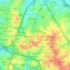 Rishon LeZion topographic map, elevation, terrain