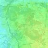 De Maashorst topographic map, elevation, terrain