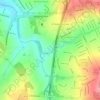 Eastleigh Spruit topographic map, elevation, terrain