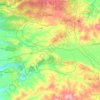 Emek Dotan topographic map, elevation, terrain