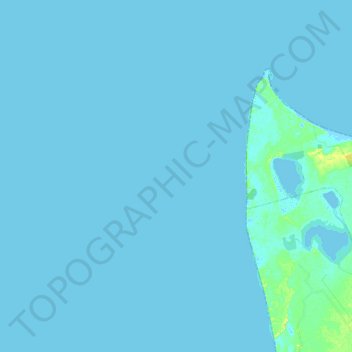Lagoa dos Patos topographic map, elevation, terrain