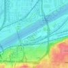 Richard L. Berkley Riverfront Park topographic map, elevation, terrain