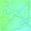 Malaking Tubig River topographic map, elevation, terrain