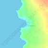 Hondeklip Bay topographic map, elevation, relief