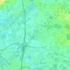 Sint-Katelijne-Waver topographic map, relief map, elevations map