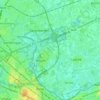 Destelbergen topographic map, relief map, elevations map