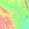 Amargosa topographic map, elevation, relief