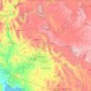 Arizona topographic map, elevation, relief