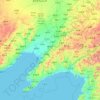 Liaoning topographic map, relief, elevation