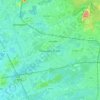 Heusden-Zolder topographic map, relief map, elevations map